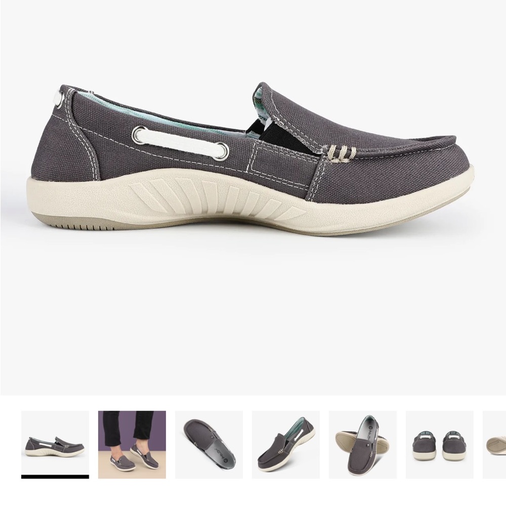 Walk Hero Grey Loafers